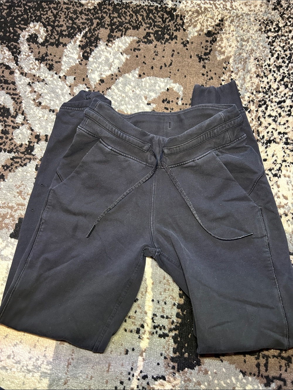 lululemon athletica Charcoal Black Jogger Pants